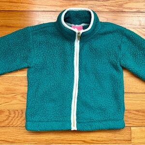 Lilly Pulitzer Girls Mini Joyce Sherpa Jacket